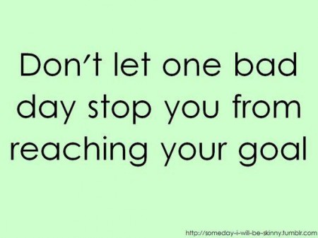 Não desista dos seus objetivos.